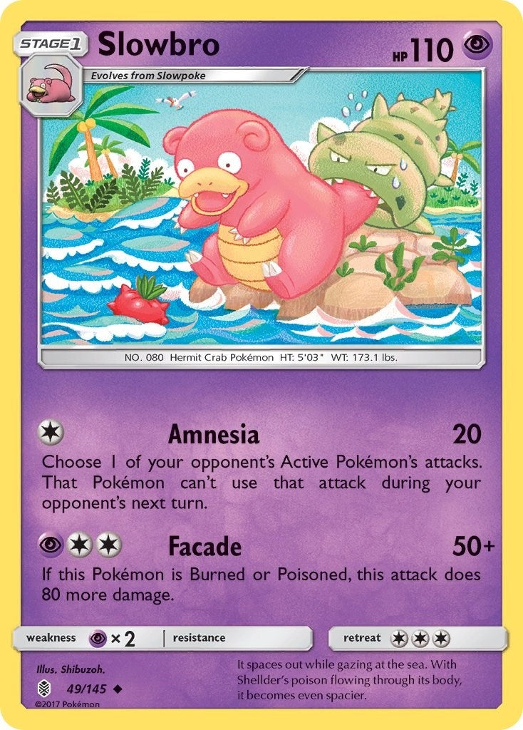 Image for Slowbro (49/145) (SM - Guardians Rising) (SM02) - Pokemon