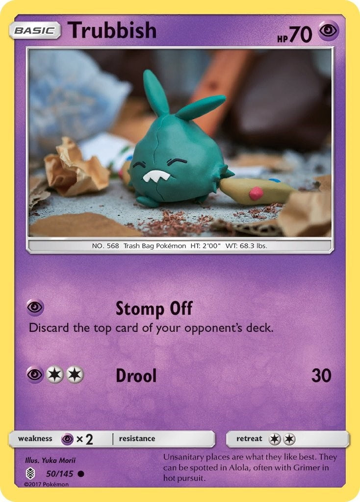 Image for Trubbish (50/145) (SM - Guardians Rising) (SM02) - Pokemon