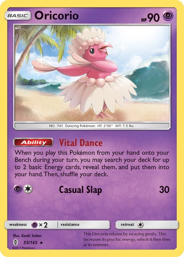 Image for Oricorio (55) (55/145) (SM - Guardians Rising) (SM02) - Pokemon