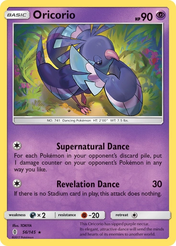 Image for Oricorio (56) (56/145) (SM - Guardians Rising) (SM02) - Pokemon