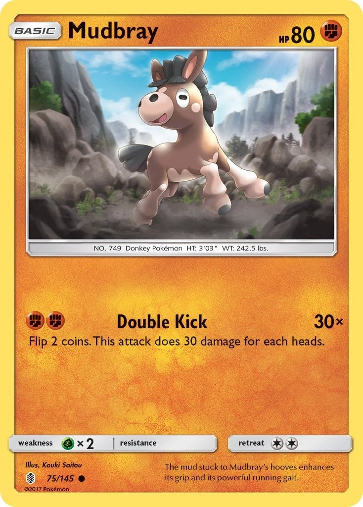 Image for Mudbray (75/145) (SM - Guardians Rising) (SM02) - Pokemon