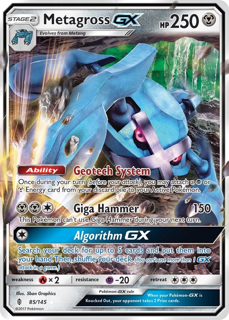 Metagross GX (85/145) (SM - Guardians Rising)