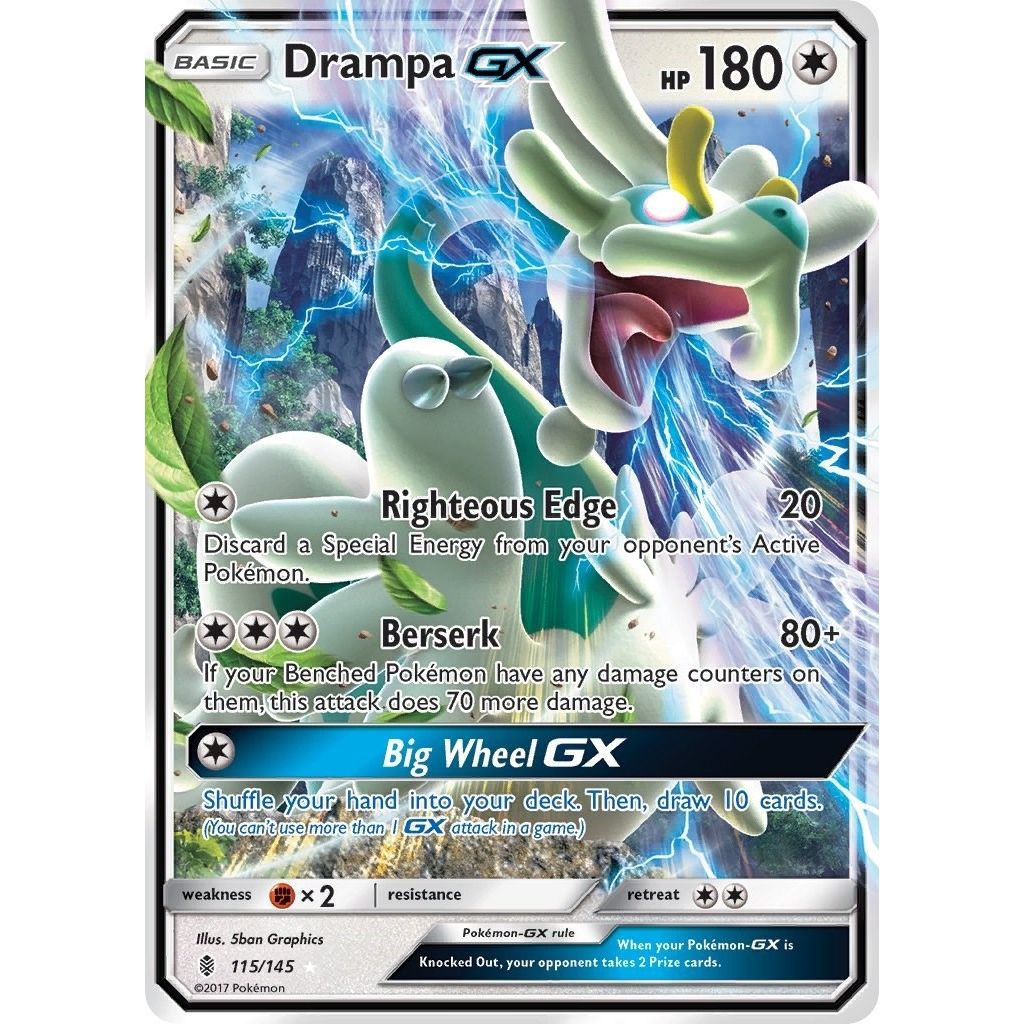 Image for Drampa GX (115/145) (SM - Guardians Rising) - Pokemon