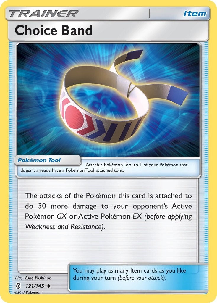 Image for Choice Band (121/145) (SM - Guardians Rising) (SM02) - Pokemon