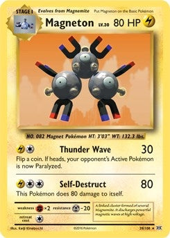 Image for Magneton - 38/108 (XY Evolutions) (038/108) (Deck Exclusives) (PR) - Pokemon