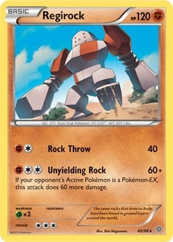 Image for Regirock - 40/98 (XY Ancient Origins) (040/098) (Deck Exclusives) (PR) - Pokemon