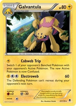 Image for Galvantula - 27/119 (XY Phantom Forces) (027/119) (Deck Exclusives) (PR) - Pokemon