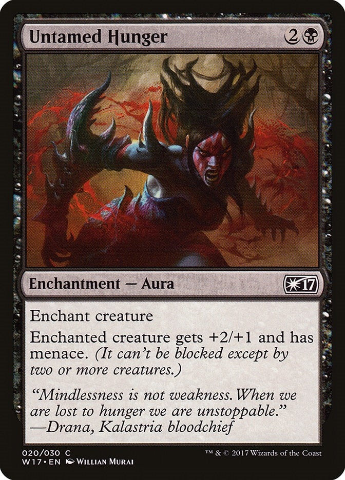 Untamed Hunger (20) (Welcome Deck 2017)