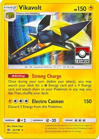 Image for Vikavolt - 52/149 (Pokemon League) (052/149) (League & Championship Cards) (PR) - Pokemon