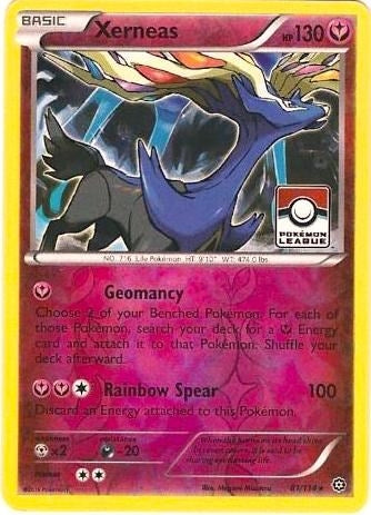 Image for Xerneas - 81/114 (Pokemon League) (081/114) (League & Championship Cards) (PR) - Pokemon