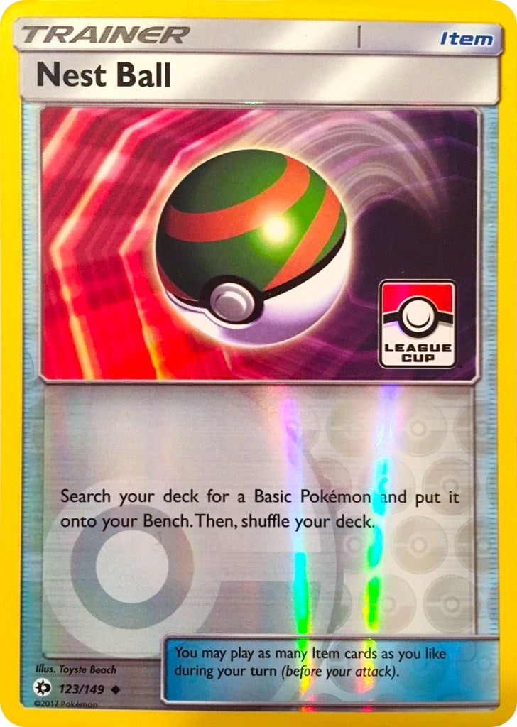Image for Nest Ball - 123/149 (League Cup) (123/149) (League & Championship Cards) (PR) - Pokemon