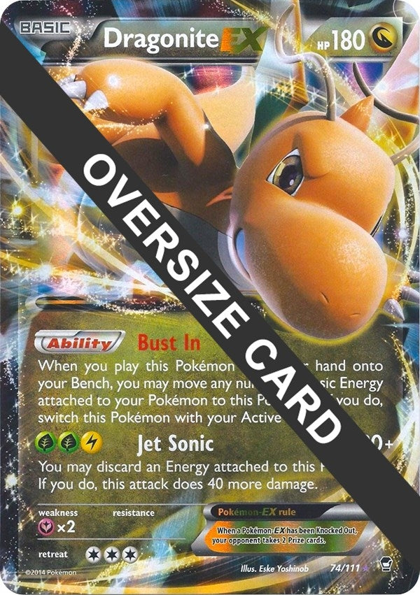 Image for Dragonite EX (074/111) (Jumbo Cards) (PR) - Pokemon