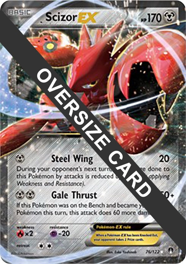 Image for Scizor EX (076/122) (Jumbo Cards) (PR) - Pokemon