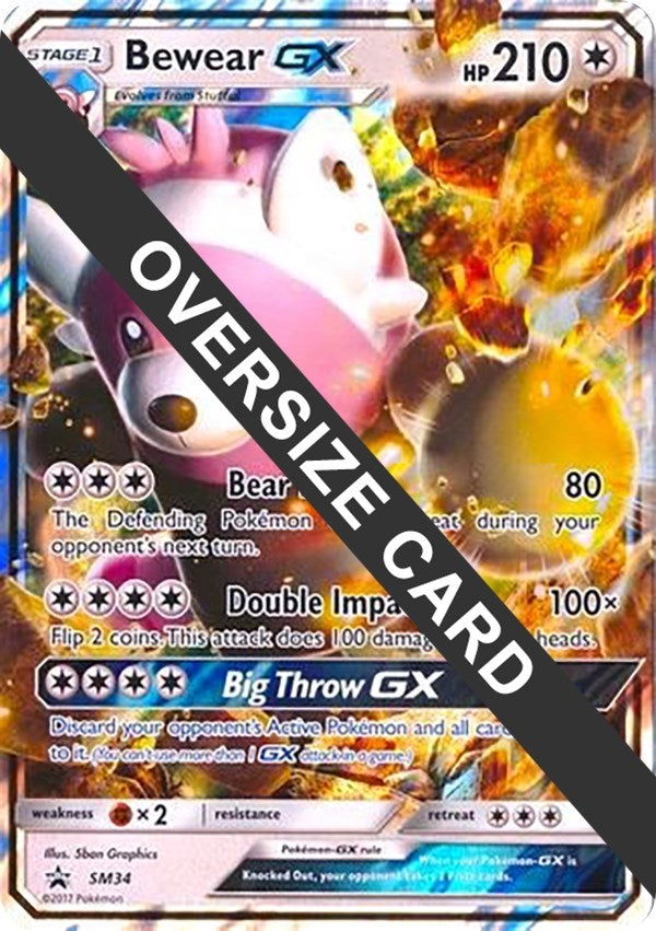 Image for Bewear GX - SM34 (Black Star Promos) (SM34) (Jumbo Cards) (PR) - Pokemon