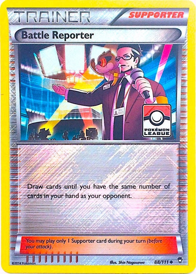 Image for Battle Reporter - 88/111 (Pokemon League) (088/111) (League & Championship Cards) (PR) - Pokemon