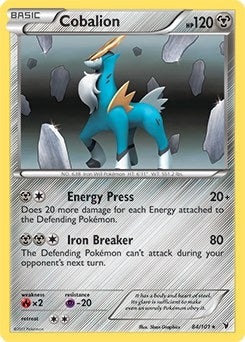 Image for Cobalion - 84/101 (Battle Arena Deck Exclusive) (084/101) (Deck Exclusives) (PR) - Pokemon