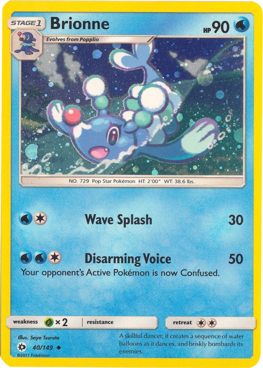 Image for Brionne - 40/149 (Cosmos Holo) (040/149) (Miscellaneous Cards & Products) - Pokemon