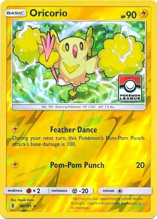 Image for Oricorio - 46/145 (Pokemon League) (046/145) (League & Championship Cards) (PR) - Pokemon