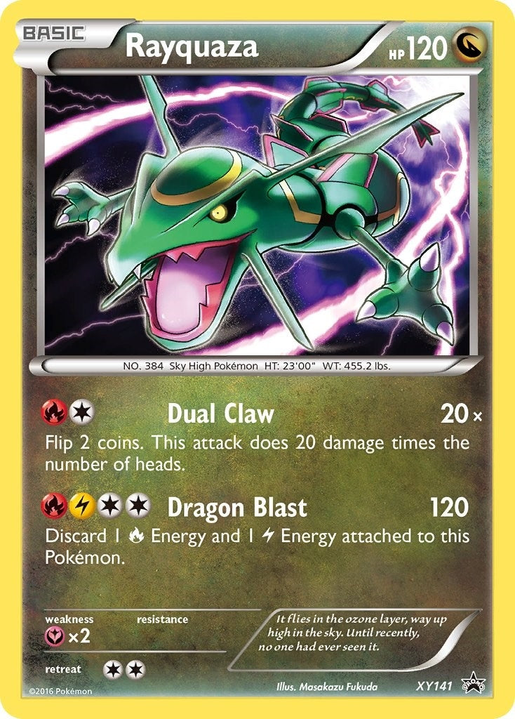 Image for Rayquaza - XY141 (XY141) (XY Promos) (PR) - Pokemon