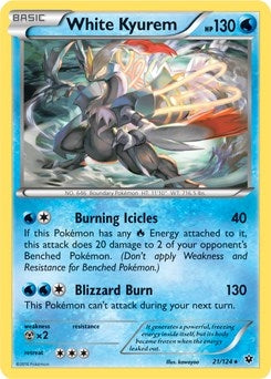 Image for White Kyurem - 21/124 (XY Fates Collide) (021/124) (Deck Exclusives) (PR) - Pokemon