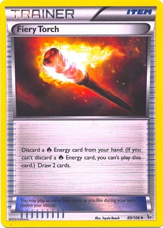 Image for Fiery Torch - 89/106 (Sheen Holo) (089/106) (Miscellaneous Cards & Products) - Pokemon