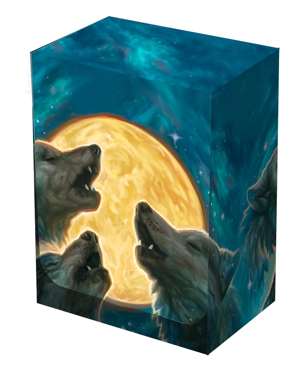 Image for Deck Box - 3 Wolves - Deck Boxes