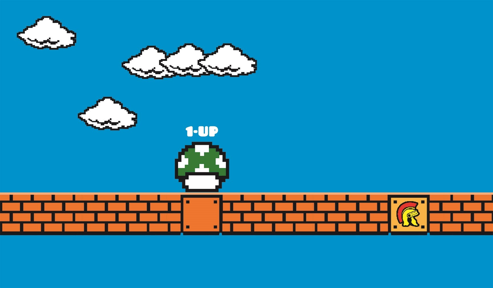 Image for Rubber Playmat - 1-Up - Playmats