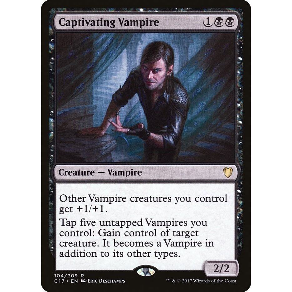 Captivating Vampire (104) (Commander 2017) - PokeBox USA