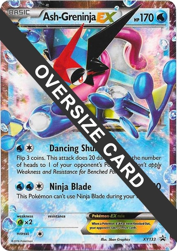 Image for Ash-Greninja EX - XY133 (XY Black Star Promos) (XY133) (Jumbo Cards) (PR) - Pokemon
