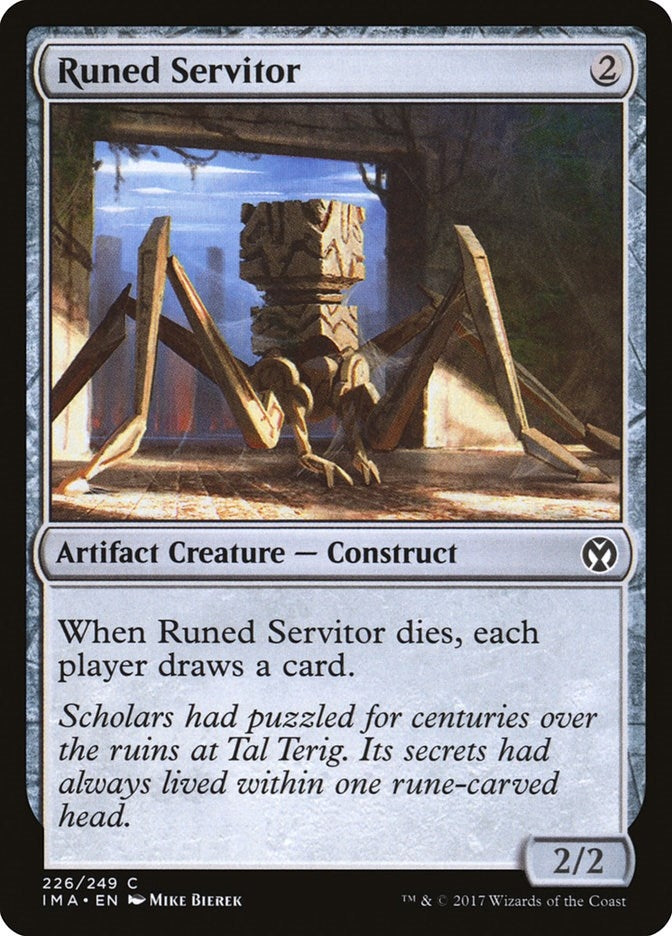 Runed Servitor (226) (Iconic Masters)