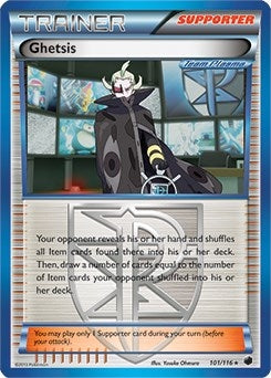Image for Ghetsis - 101/116 (BW Plasma Freeze) (101/116) (Deck Exclusives) (PR) - Pokemon