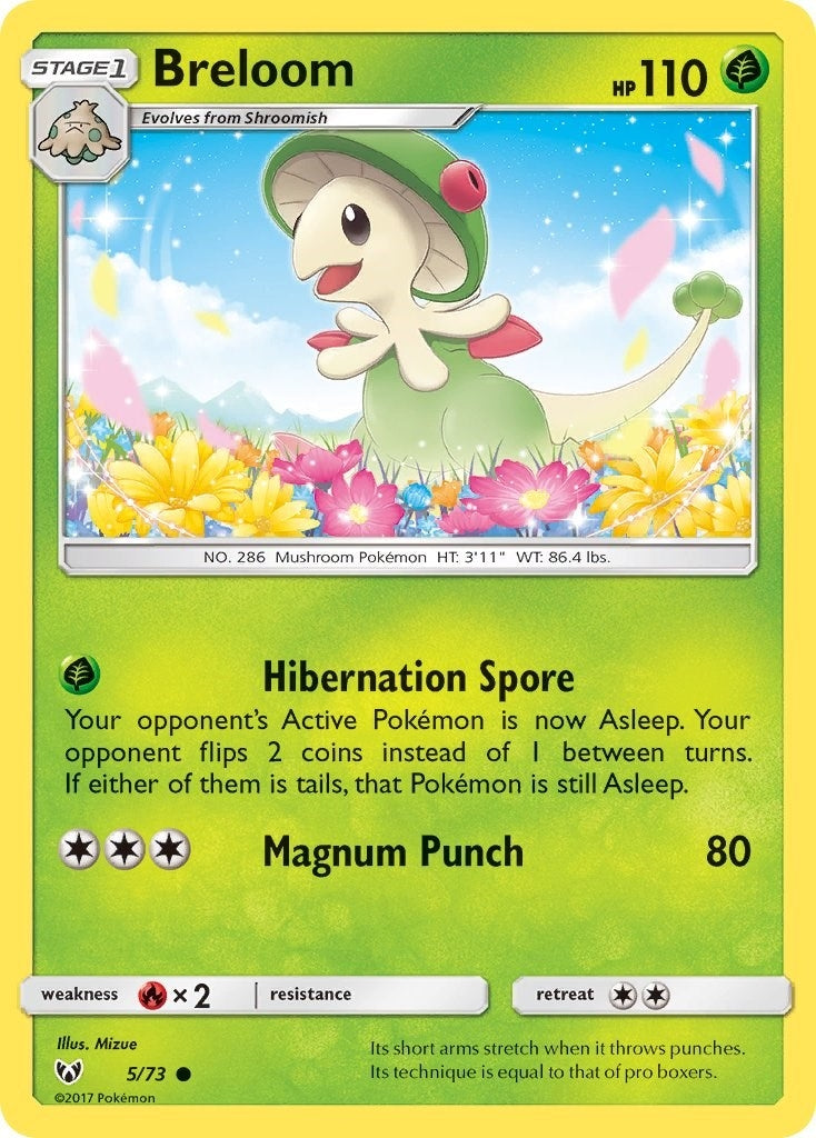 Image for Breloom (5/73) (Shining Legends) (SHL) - Pokemon