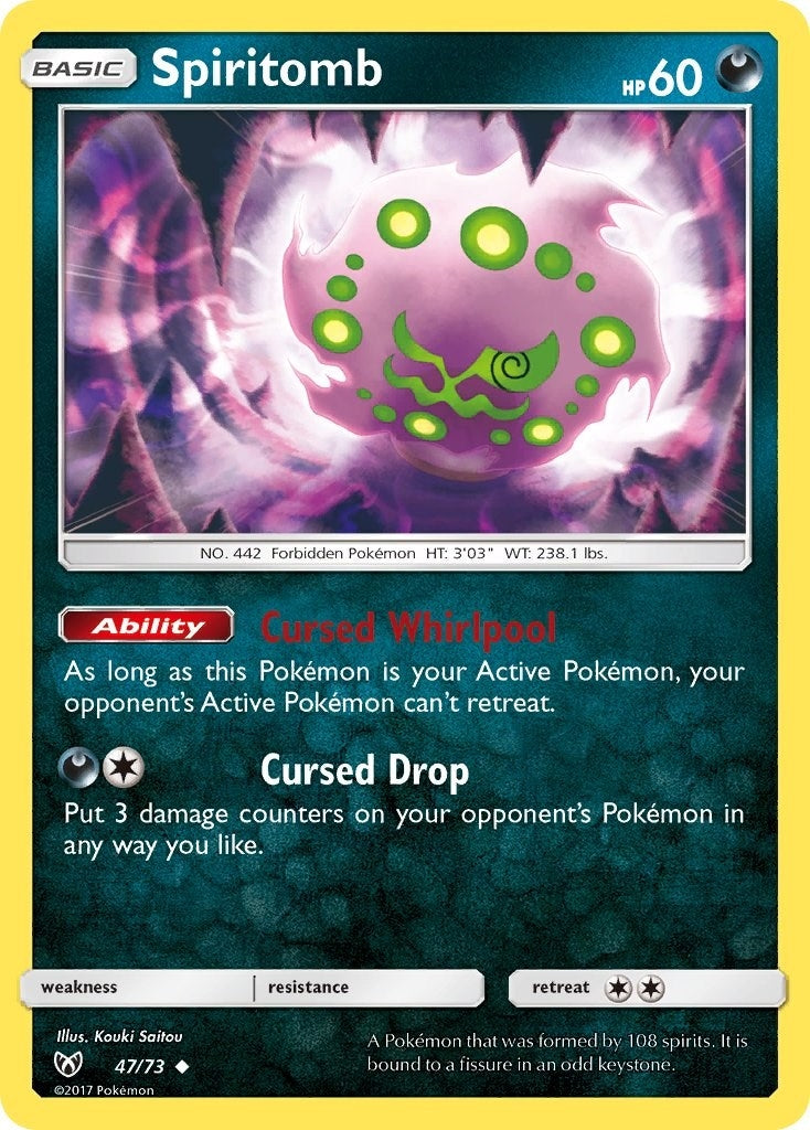 Image for Spiritomb (47/73) (Shining Legends) (SHL) - Pokemon