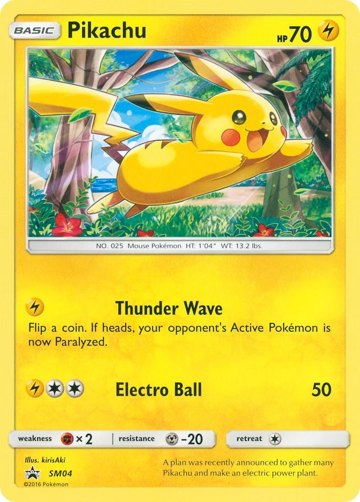 Image for Pikachu - SM04 (Target Non-Holo) (SM04) (SM Promos) (SMP) - Pokemon