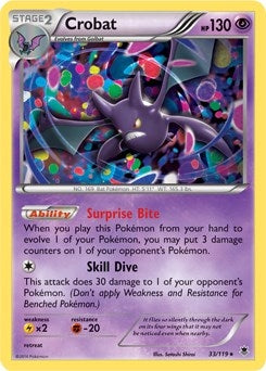 Image for Crobat - 33/119 (Cosmos Holo) (033/119) (Miscellaneous Cards & Products) - Pokemon