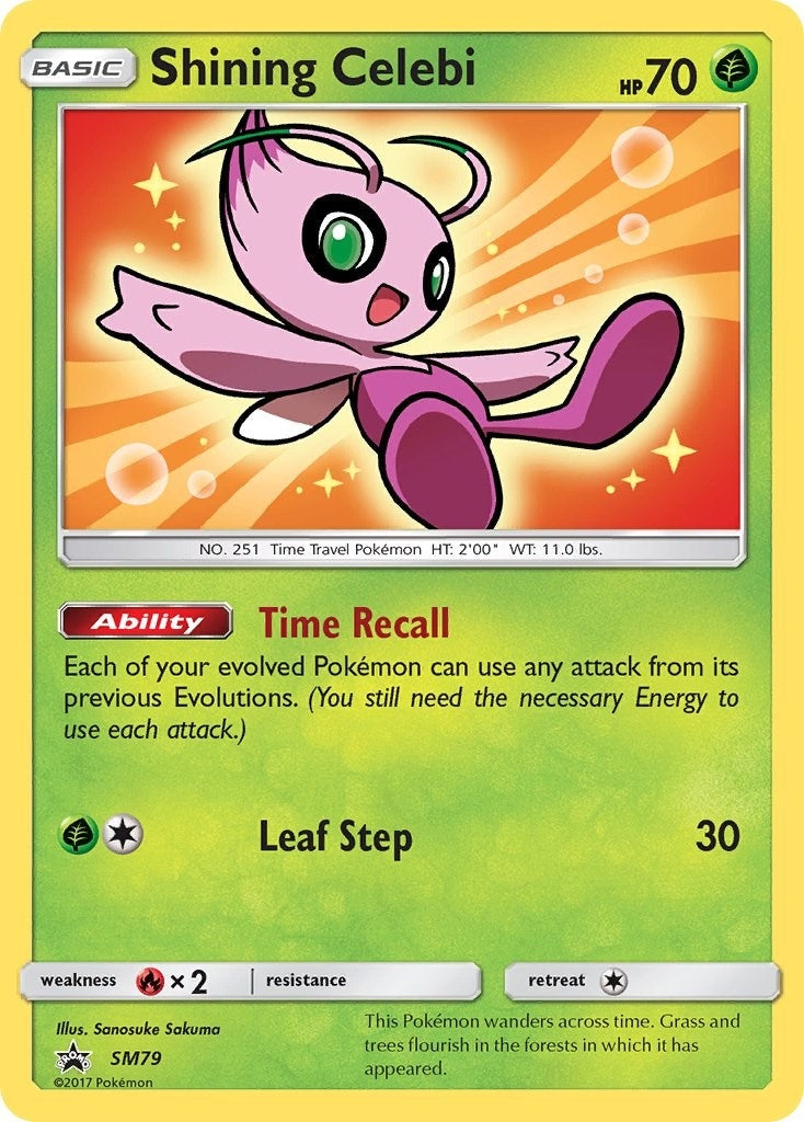 Image for Shining Celebi - SM79 (SM79) (SM Promos) (SMP) - Pokemon