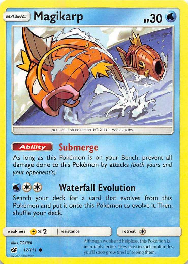 Image for Magikarp (17/111) (SM - Crimson Invasion) (SM04) - Pokemon