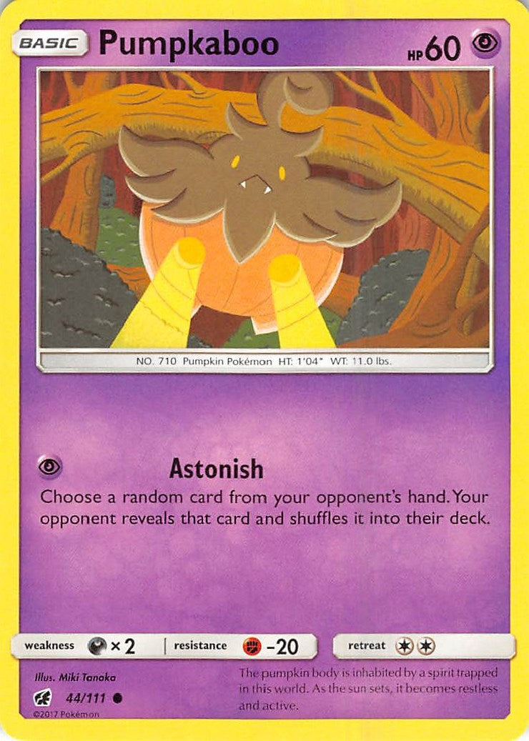 Image for Pumpkaboo (44/111) (SM - Crimson Invasion) (SM04) - Pokemon