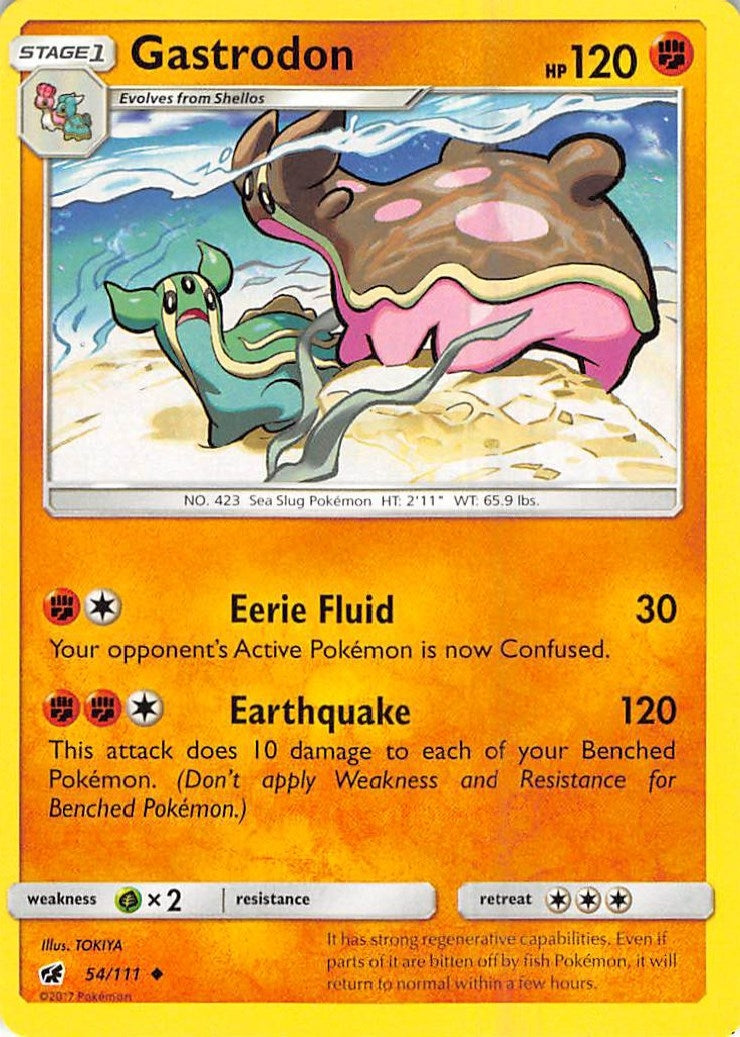 Image for Gastrodon (54/111) (SM - Crimson Invasion) (SM04) - Pokemon