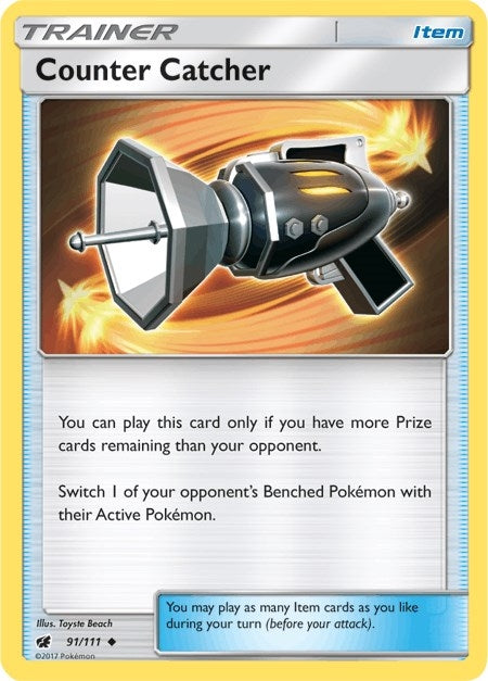Image for Counter Catcher (91/111) (SM - Crimson Invasion) (SM04) - Pokemon