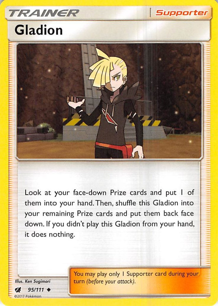 Image for Gladion (95/111) (SM - Crimson Invasion) (SM04) - Pokemon