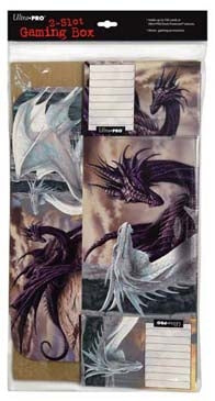 Image for Black & White Dragon Corrugated Storage Box by Ciruelo - Deck Boxes