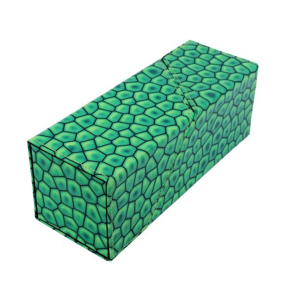 Image for Card Slice Deck Box - Green Turtle Texture (Holds 220+) - Deck Boxes