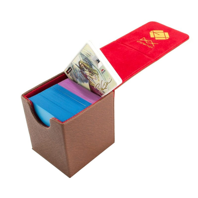 Image for Creation Line - Brown Small Deckbox - Deck Boxes