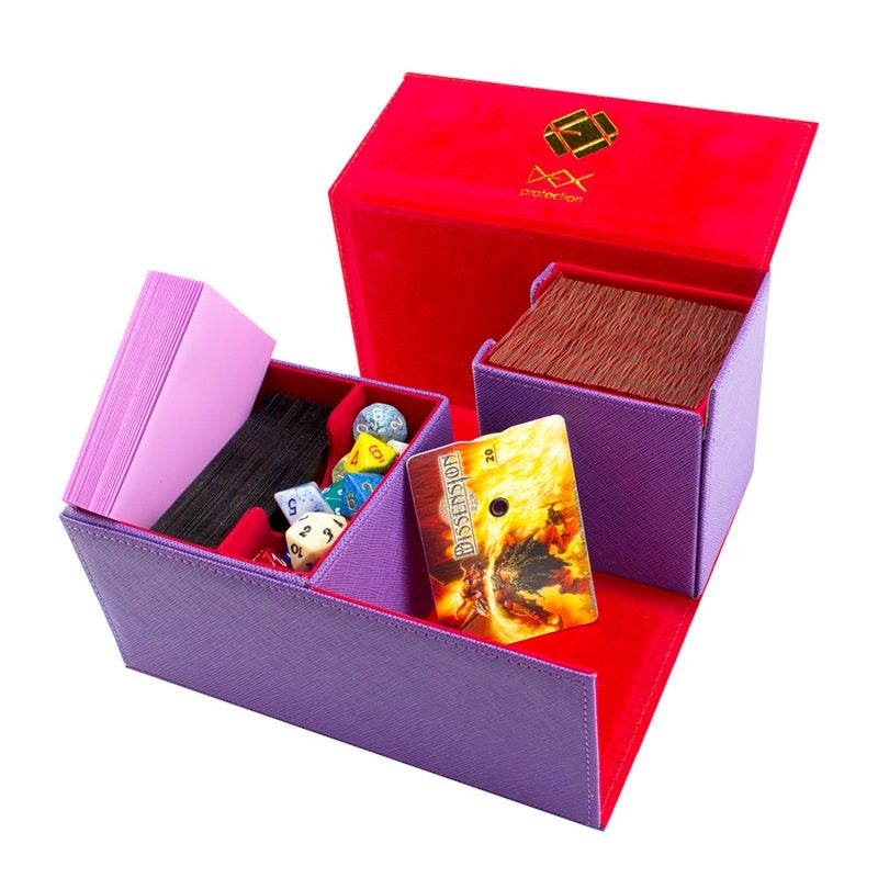 Image for Creation Line - Purple Large Deckbox - Deck Boxes