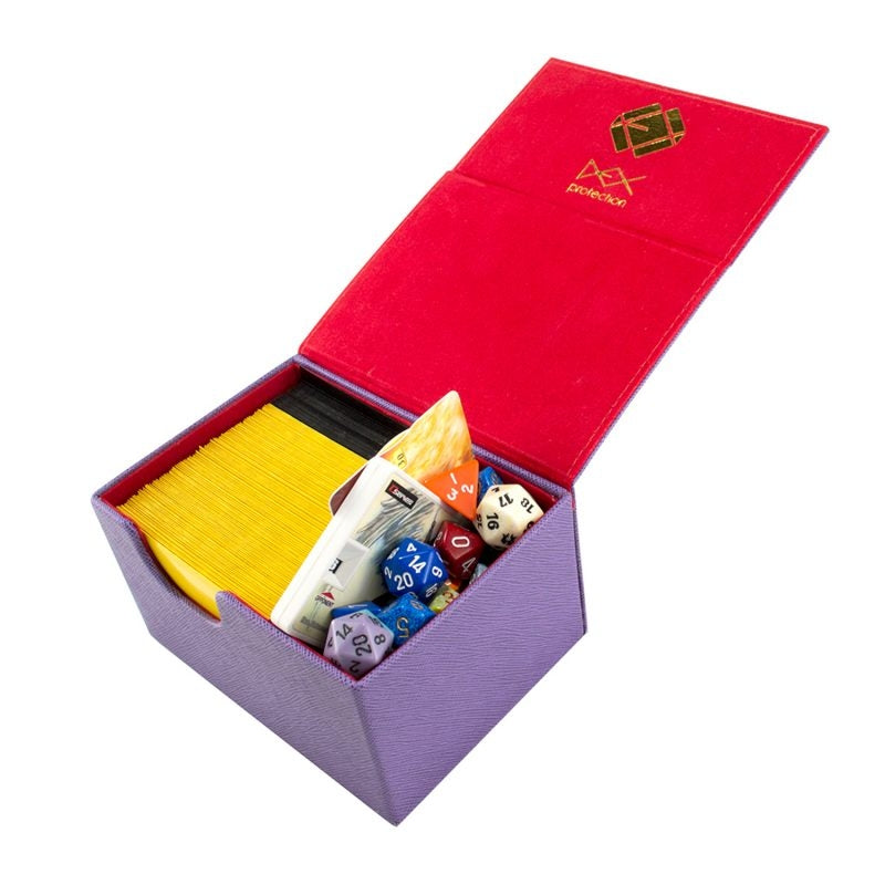 Image for Creation Line - Purple Medium Deckbox - Deck Boxes