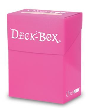 Image for Solid Color Deck Box - Bright Pink - Deck Boxes