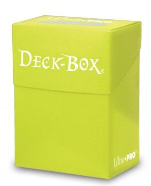 Image for Solid Color Deck Box - Bright Yellow - Deck Boxes