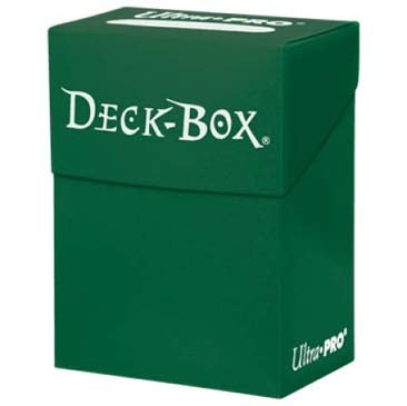 Image for Solid Color Deck Box - Green - Deck Boxes