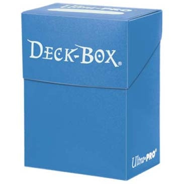Image for Solid Color Deck Box - Light Blue - Deck Boxes